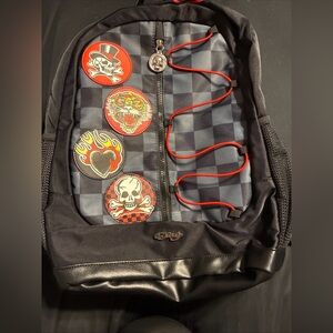 Ed hardy tattoo full size book bag